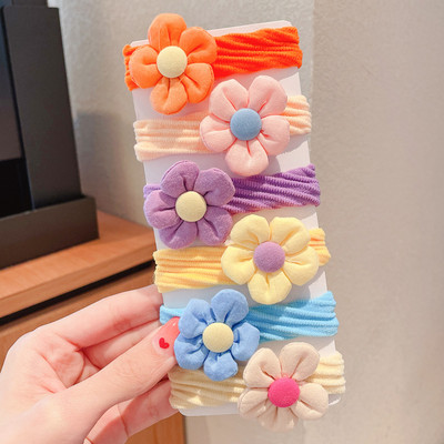 Nove simpatične gumice za kosu za djevojčice Gumice za kosu s mašnama iz crtanog filma Dodaci za kosu Elastična gumica Traka za glavu Dječja gumica za glavu