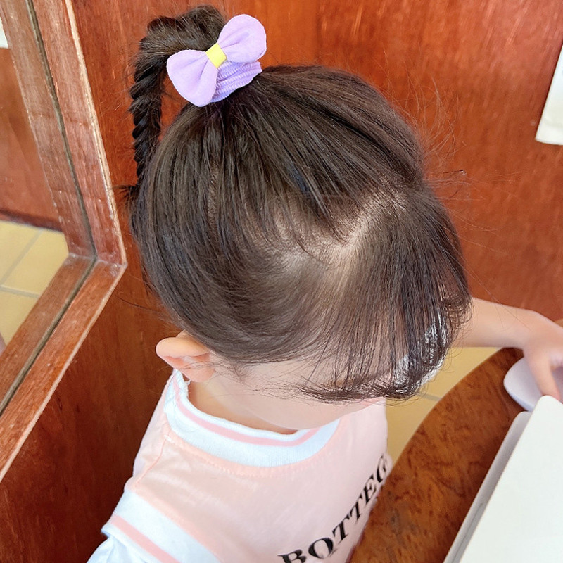 Nove simpatične gumice za kosu za djevojčice Gumice za kosu s mašnama iz crtanog filma Dodaci za kosu Elastična gumica Traka za glavu Dječja gumica za glavu