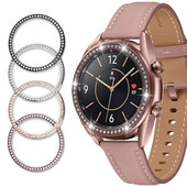 Hot Galaxy Watch3 Diamond Bling Bezel za Samsung Galaxy Watch 3 41mm Frame Case Cover Protection Woman Metalni okvir Ring Bumper