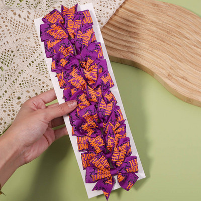 10 bucăți/set de decorațiuni de Crăciun funde agrafe de păr pentru copii, fete, moș Crăciun, agrafe cu papillon, accesorii pentru păr pentru bebeluși