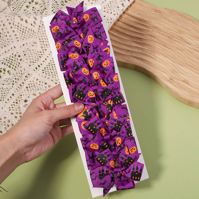 10 bucăți/set de decorațiuni de Crăciun funde agrafe de păr pentru copii, fete, moș Crăciun, agrafe cu papillon, accesorii pentru păr pentru bebeluși