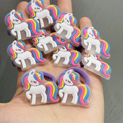 10 ΤΕΜ/Σετ για κορίτσια Φωτεινά Κλιπ μαλλιών με ουράνιο τόξο κινουμένων σχεδίων Παιδικές υπέροχες φουρκέτες Headband Barrettes Μόδα αξεσουάρ μαλλιών Δώρο για πάρτι