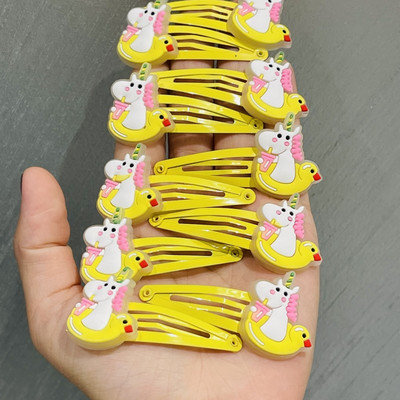 10 ΤΕΜ/Σετ για κορίτσια Φωτεινά Κλιπ μαλλιών με ουράνιο τόξο κινουμένων σχεδίων Παιδικές υπέροχες φουρκέτες Headband Barrettes Μόδα αξεσουάρ μαλλιών Δώρο για πάρτι