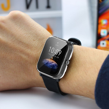 Για Bip3 Pro Κάλυμμα θήκης υπολογιστή για Xiaomi Amazfit Bip 3 Pro Smart Watch Band Screen Protector Glass for Amazfit Bip3 Pro Case