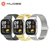 Remen za Redmi Watch 3 Pametna narukvica Globalna verzija Metalni remen za sat za Redmi 3 remen Dodaci za SmartWatch