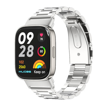 Каишка за Redmi Watch 3 Смарт гривна Глобална версия Метална каишка за часовник за Redmi 3 Каишка Аксесоари за SmartWatch