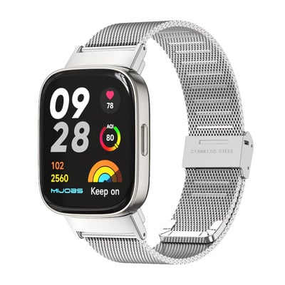 Curea pentru Redmi Watch 3 Brățară inteligentă Versiune globală Curea metalică pentru ceas pentru Redmi 3 Curea SmartWatch Accesorii