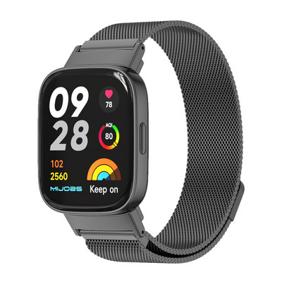 Curea pentru Redmi Watch 3 Brățară inteligentă Versiune globală Curea metalică pentru ceas pentru Redmi 3 Curea SmartWatch Accesorii