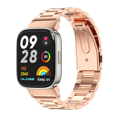 Remen za Redmi Watch 3 Pametna narukvica Globalna verzija Metalni remen za sat za Redmi 3 remen Dodaci za SmartWatch