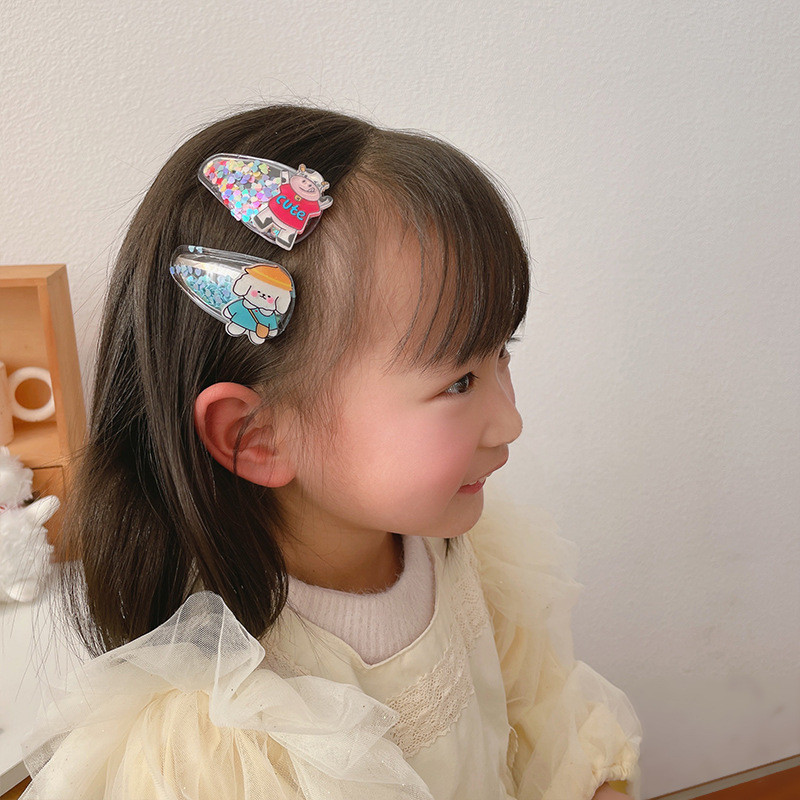 Nove dječje ukosnice za djevojčice slatki živi pijesak bb mala kopča za djevojčice kopča sa šiškama sa strane Ljetne kopče za kosu za bebe Pokrivala za glavu Dodaci za kosu