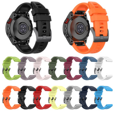 Βραχιόλι σιλικόνης σιλικόνης Smart Watch Loop Κατάλληλο για Garmin Fenix 7 Sapphire Solar Comfortable Strap