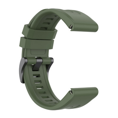 Quick Release Smart Watch Loop Silikonska narukvica za narukvicu Prikladna za Garmin Fenix 7 Sapphire Solar Udoban remen