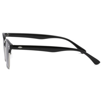 Половина метални слънчеви очила за четене Дамски слънчеви очила с кафяви лещи Очила за пребиопия Очила с диоптър +1,0 +1,5 +2,0 +3,0 +4,0