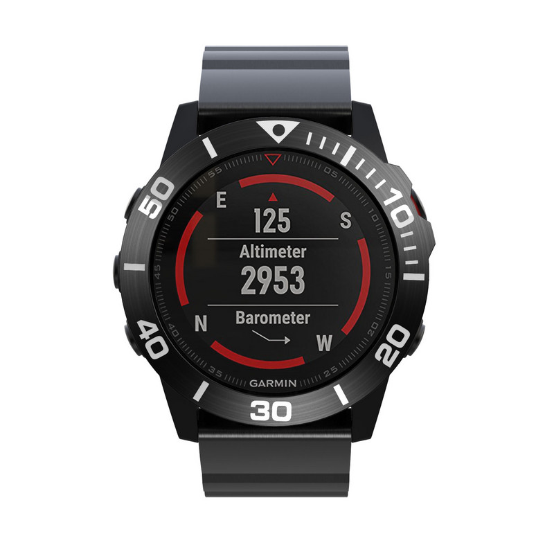 Carcasa pentru cadru de stil cu inel cu lunetă fierbinte pentru Garmin Fenix 5x 5x Plus 3 Ceas inteligent Capac din oțel inoxidabil Inel de protecție anti-zgârieturi