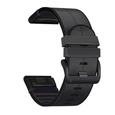 22 26 mm Curea de ceas din piele din silicon pentru Garmin Fenix 7 7X 6X 6Pro 5X 5Plus 935 Epix Gen 2 Bratara Smartwatch Bratara QuickFit