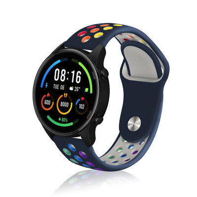 Remen za Xiaomi Mi Watch S1 Aktivni silikonski remen za Xiaomi Watch S1 Aktivna narukvica 22 mm remen za Xiao Mi Watch Dodaci