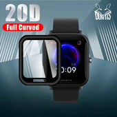 20D zakrivljena zaštitna folija za Amazfit Bip U / U Pro pametni sat, mekana zaštita za zaslon, dodaci (ne staklo)