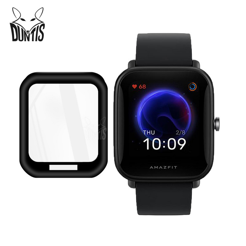 20D zakrivljena zaštitna folija za Amazfit Bip U / U Pro pametni sat, mekana zaštita za zaslon, dodaci (ne staklo)