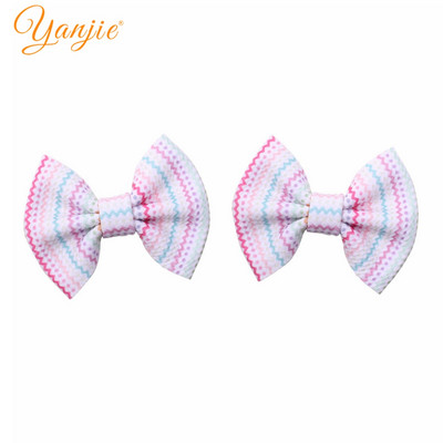 2023 Festivalul de Valentine`s Clasic 4" țesătură cu glonț imprimat arc de păr Accesorii de păr pentru fete DIY Accesorii pentru păr Agrafă de păr