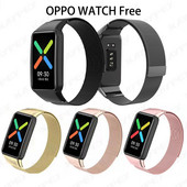 Apyrankė OPPO Laikrodžiui Nemokama Riešo Metalinė Apyrankė Nerūdijančio plieno Nerūdijančio plieno OPPO Laikrodžio apyrankės be dirželio