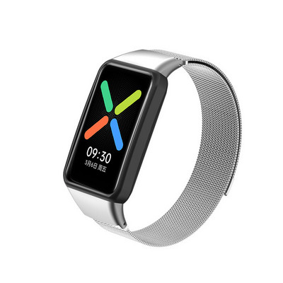 Apyrankė OPPO Laikrodžiui Nemokama Riešo Metalinė Apyrankė Nerūdijančio plieno Nerūdijančio plieno OPPO Laikrodžio apyrankės be dirželio