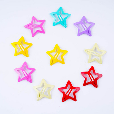 30kom/lot Modni kreativni kost, mačje srce, kvadratni oblik, stilski ukrasi, šiške sa strane, kopče za kosu, dječji dodaci u mješovitim bojama