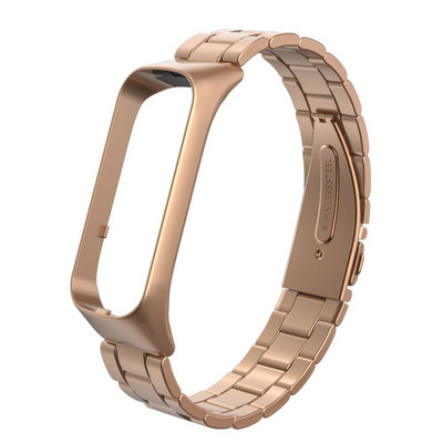 Roostevabast terasest kellarihm Samsung Galaxy Fit 2 rihmaga metallist käevõru Samsung Galaxy Fit2 R220 nutikate tarvikute jaoks