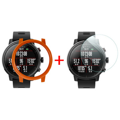 Zaštitna folija za PC Poklopac za Xiaomi Huami Amazfit 2 2S Stratos Smart Dodaci Remen za sat Plastic Shell Slim Frame Case