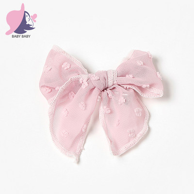 Agrafe de păr cu flori de margaretă, fundă drăguță imprimată, țesătură de bumbac, fundă de păr pentru fetițe, agrafe pentru copii, accesorii pentru păr pentru copii