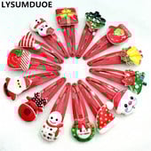10 vnt. Mergaičių plaukų aksesuarai Kalėdiniai plaukų segtukai Kalėdų lanko derva animacinis filmas bb klipas Kalėdų Senelis Barrette gėlių plaukų segtukai vaikams