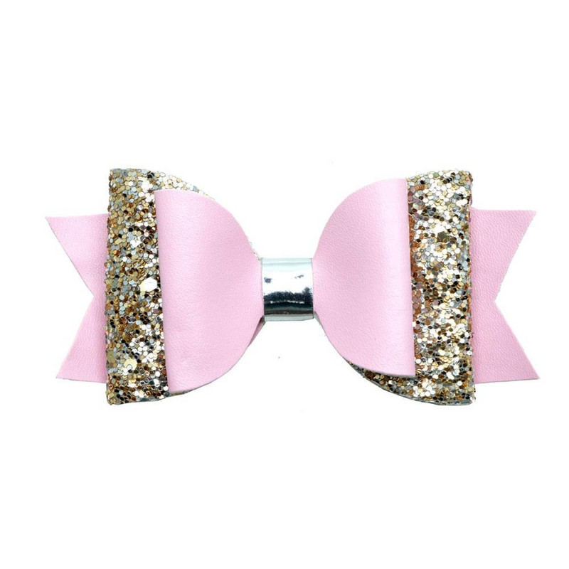 12 tk 4-tollised sädelevad nahast juuksekaared Alligaatorid juukseklambrid, litrid suured vibuklambrid tüdrukutele, teismelistele, väikelastele