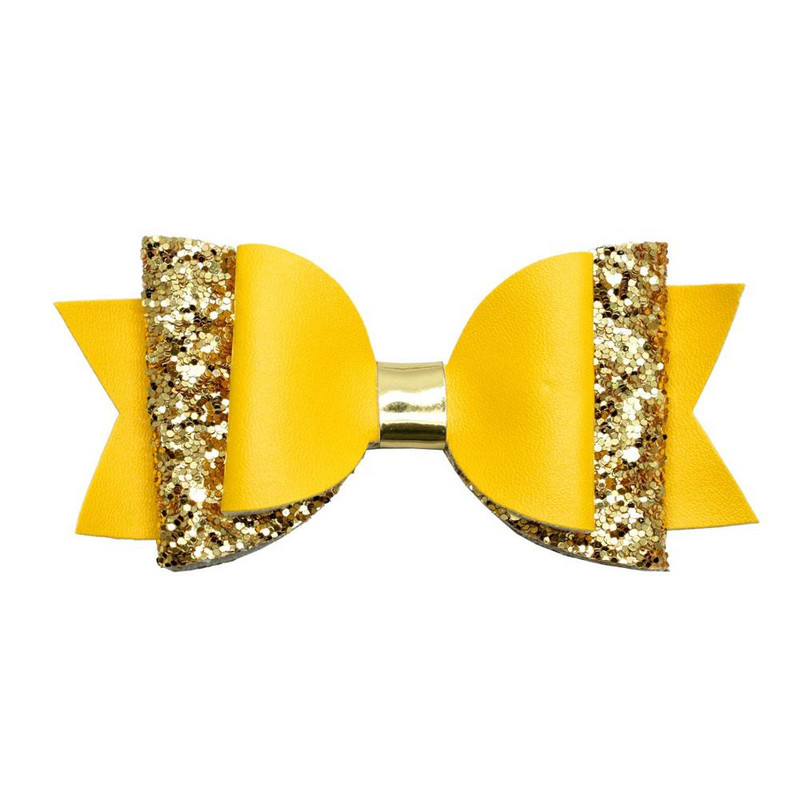 12 tk 4-tollised sädelevad nahast juuksekaared Alligaatorid juukseklambrid, litrid suured vibuklambrid tüdrukutele, teismelistele, väikelastele