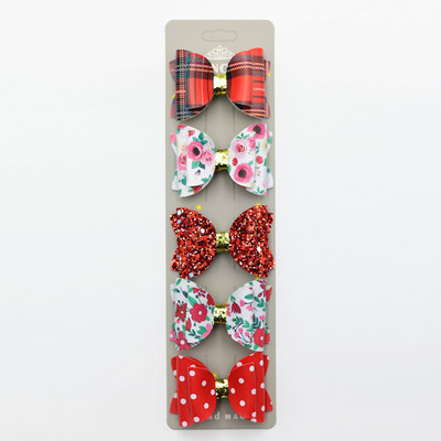 5 db új 2,3 hüvelykes lány készletek, fejfedők, hajcsatolók, aranyos gyerekeknek való hajtűk hajkiegészítők, édes hajtűk Barrette