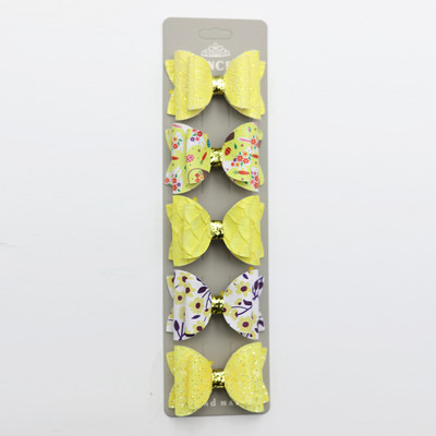 5 db új 2,3 hüvelykes lány készletek, fejfedők, hajcsatolók, aranyos gyerekeknek való hajtűk hajkiegészítők, édes hajtűk Barrette