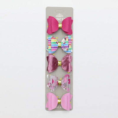 5 db új 2,3 hüvelykes lány készletek, fejfedők, hajcsatolók, aranyos gyerekeknek való hajtűk hajkiegészítők, édes hajtűk Barrette