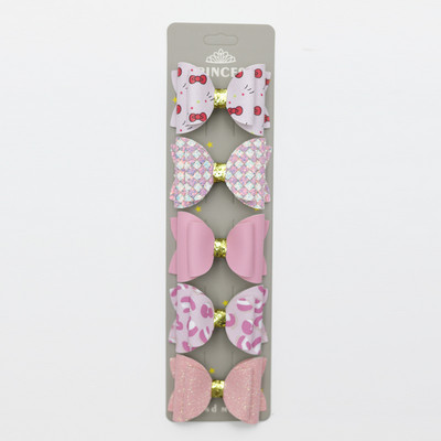 5 db új 2,3 hüvelykes lány készletek, fejfedők, hajcsatolók, aranyos gyerekeknek való hajtűk hajkiegészítők, édes hajtűk Barrette