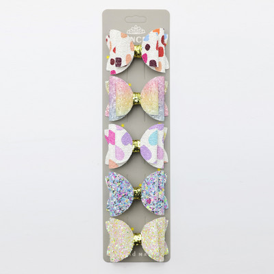 5 db új 2,3 hüvelykes lány készletek, fejfedők, hajcsatolók, aranyos gyerekeknek való hajtűk hajkiegészítők, édes hajtűk Barrette