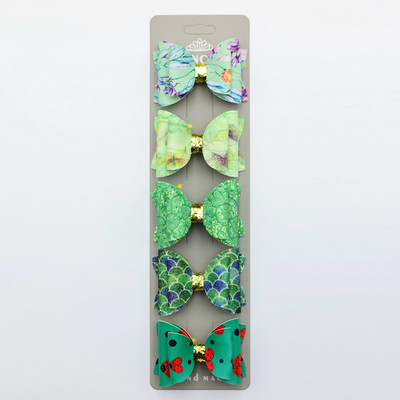 5 db új 2,3 hüvelykes lány készletek, fejfedők, hajcsatolók, aranyos gyerekeknek való hajtűk hajkiegészítők, édes hajtűk Barrette