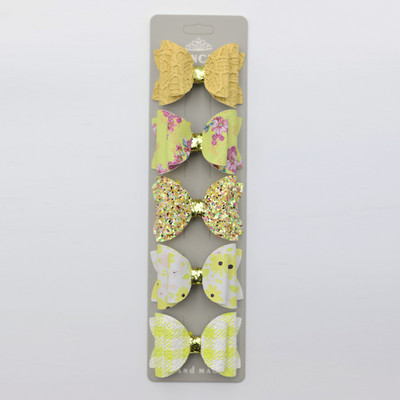 5 db új 2,3 hüvelykes lány készletek, fejfedők, hajcsatolók, aranyos gyerekeknek való hajtűk hajkiegészítők, édes hajtűk Barrette