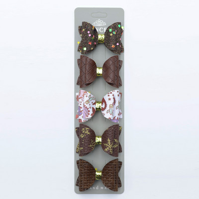 5 db új 2,3 hüvelykes lány készletek, fejfedők, hajcsatolók, aranyos gyerekeknek való hajtűk hajkiegészítők, édes hajtűk Barrette