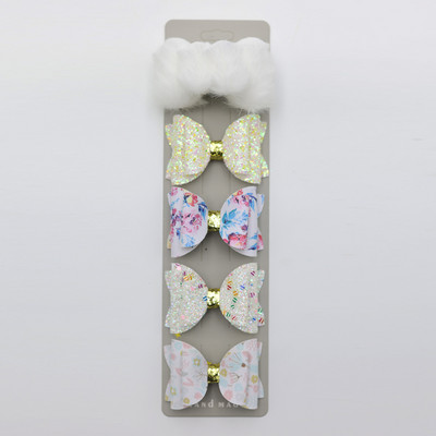 5 db új 2,3 hüvelykes lány készletek, fejfedők, hajcsatolók, aranyos gyerekeknek való hajtűk hajkiegészítők, édes hajtűk Barrette