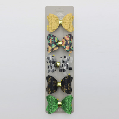 5 db új 2,3 hüvelykes lány készletek, fejfedők, hajcsatolók, aranyos gyerekeknek való hajtűk hajkiegészítők, édes hajtűk Barrette