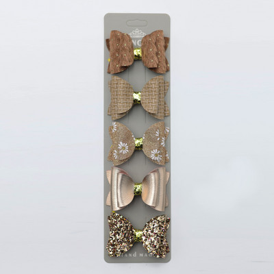 5 db új 2,3 hüvelykes lány készletek, fejfedők, hajcsatolók, aranyos gyerekeknek való hajtűk hajkiegészítők, édes hajtűk Barrette