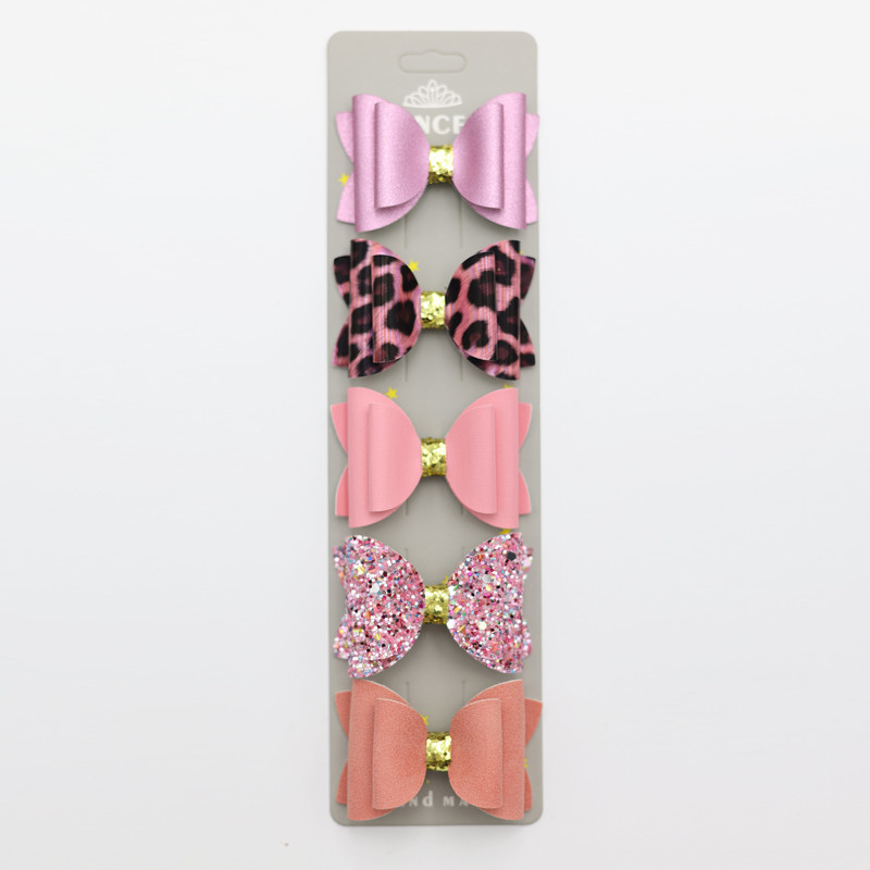 5 db új 2,3 hüvelykes lány készletek, fejfedők, hajcsatolók, aranyos gyerekeknek való hajtűk hajkiegészítők, édes hajtűk Barrette