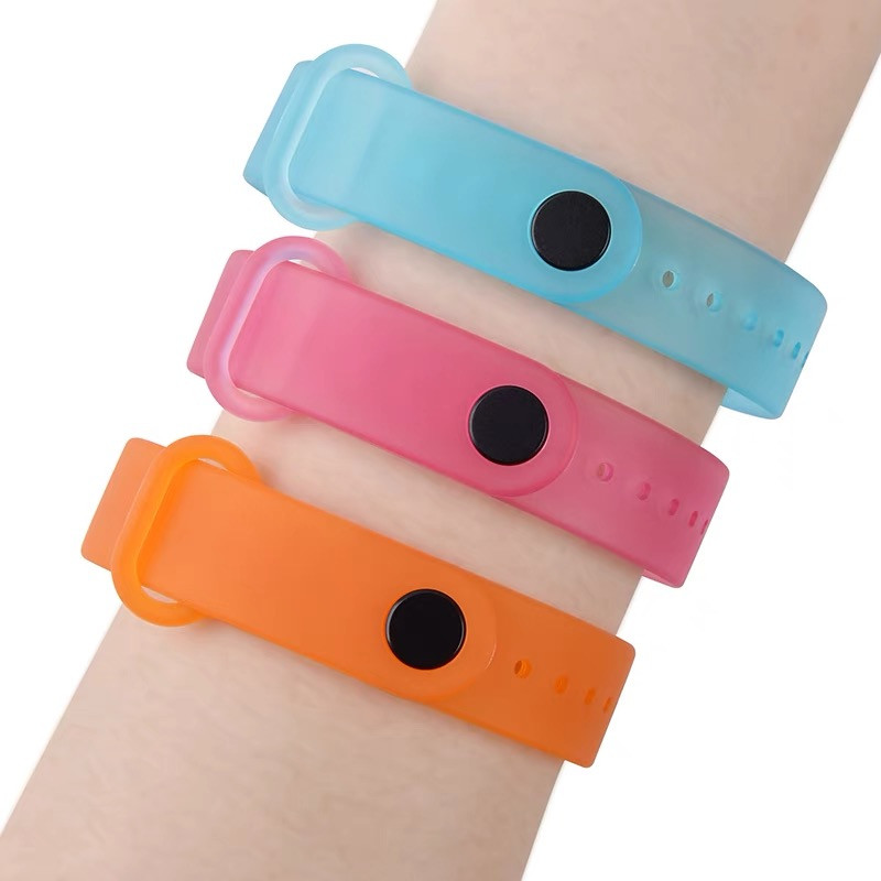 Curea pentru Xiaomi Mi band 7 6 5 band4 3 Curea de ceas Brățară de înlocuire din silicon transparent corea Xiaomi mi band6 miband7 Curele