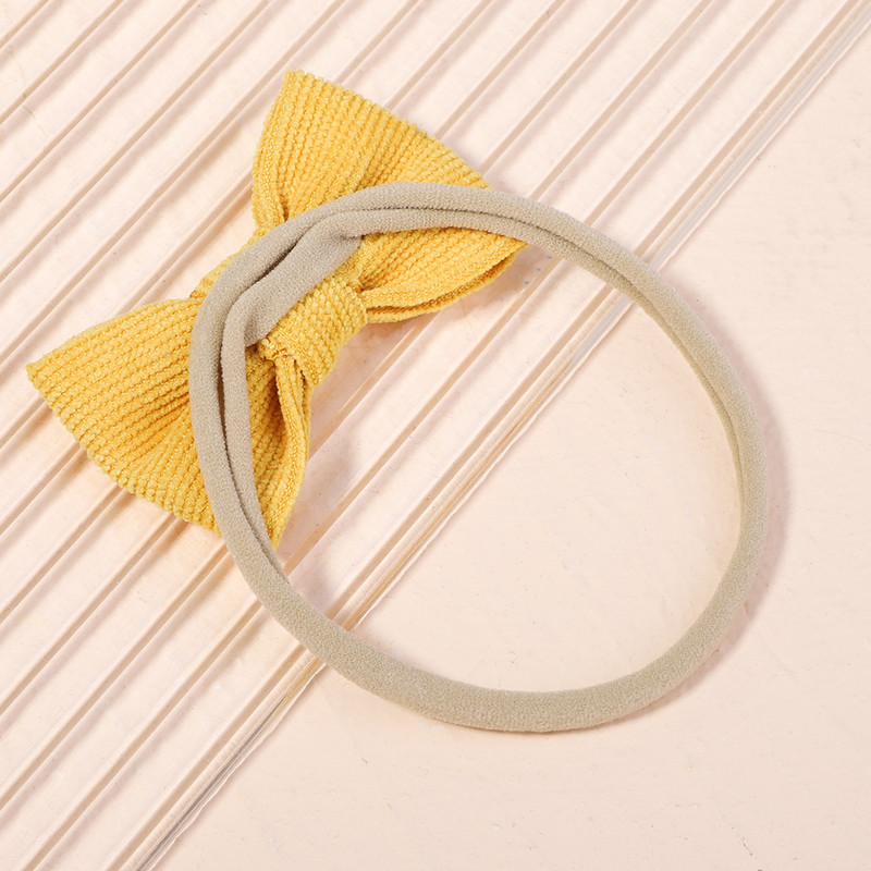 5 bucăți/set fundite din catifea bentiță pentru copii pentru copii benzi elastice pentru păr bentita de nailon turban pentru nou-născut accesorii pentru păr pentru fete