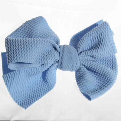 5 DB, 13 cm-es, 5,1"-os divatos új Seersucker gofri haj masniak fejpántokhoz Hajbuzik hajtűekhez Hajkapcsok fejviseleti kiegészítők