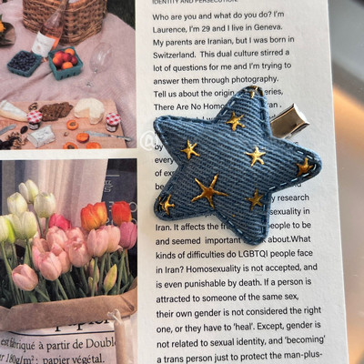 Mini slatka slatka cool djevojka Zvjezdana kopča za kosu Traper Jarko sjajna mala ukosnica Dječji Dodaci za kosu za bebe Ukosnica Studentska frizura