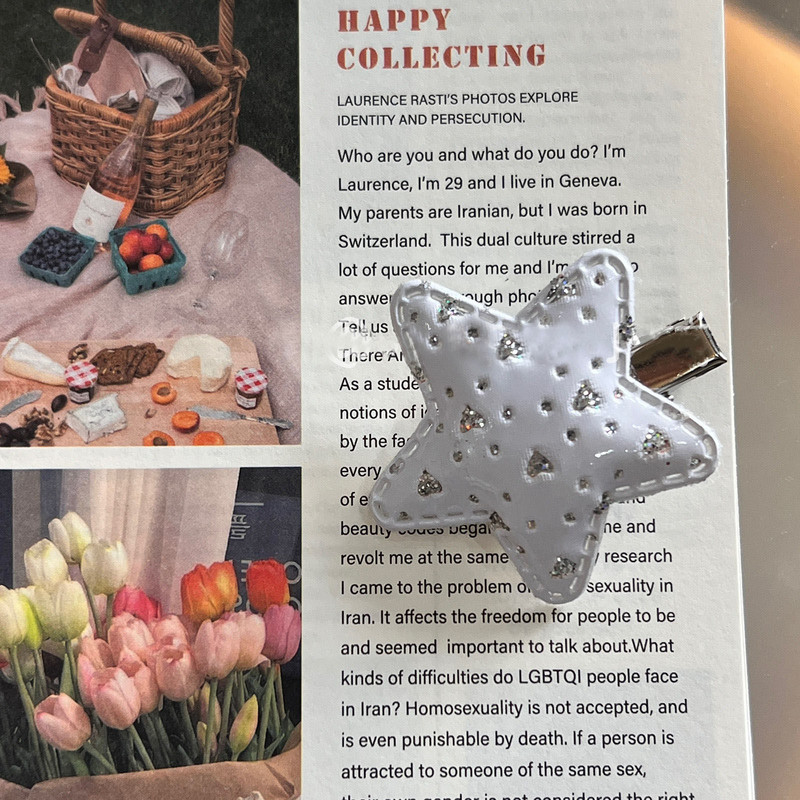 Mini slatka slatka cool djevojka Zvjezdana kopča za kosu Traper Jarko sjajna mala ukosnica Dječji Dodaci za kosu za bebe Ukosnica Studentska frizura