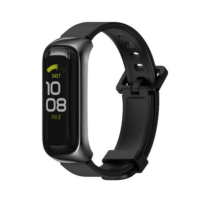 Apyrankė skirta Samsung Fit 2 dirželiui Rainbow Smart apyrankei silikoninė apyrankė keičiama odinė laikrodžio apyrankė, skirta Samsung Galaxy Fit 2 Correa